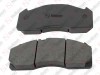 Disc brake pad kit / 105 040 002 / WVA 29125,  1078439,  20768092,  20918891,  20931343,  20932682,  21088907,  27068092,  3093596,  3095396