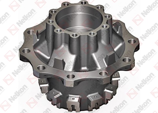 Wheel hub, without bearings / 205 043 005 / 1657637,  1812161,  2019802,  2104395,  