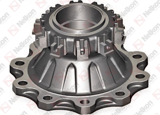 Wheel hub, without bearings / 205 043 006 / 1812160,  2019833