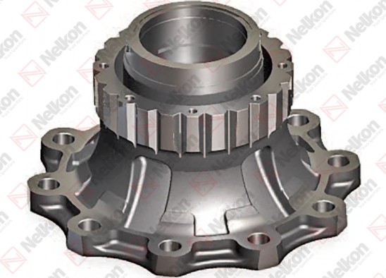 Wheel hub, without bearings / 505 043 006 / 7410241087