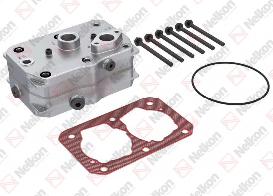 Cylinder head, compressor, complete / 635 059 061 / 1743267,  9115049222 