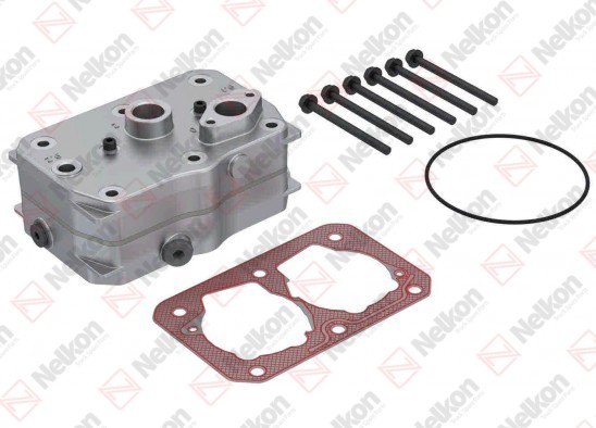 Cylinder head, compressor, complete / 635 059 095 / 1737654,  9115049202,  9115049212