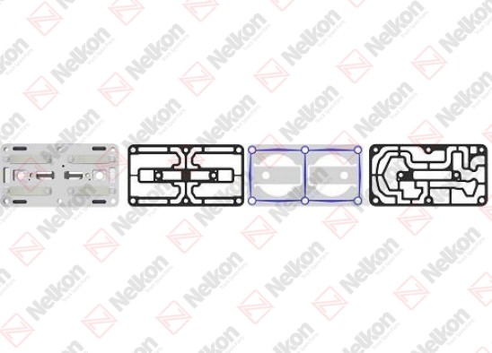 Kit de réparation, Valve Plate / 635 062 101