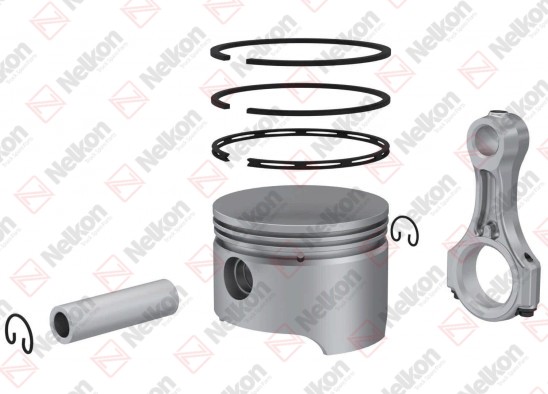 Kit pistones, completo / 635 070 012