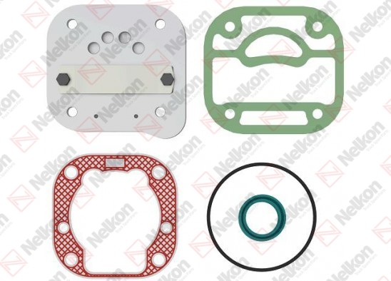 Jogo de reparo, Placa da válvula / 635 062 087 / 51541017185,  4111450510,  4111450570