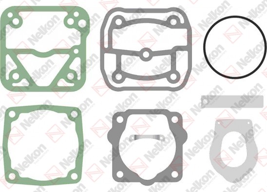 Kit de reparação / 635 064 372 / 81549016005,  81871017186,  4111450510,  4111450570