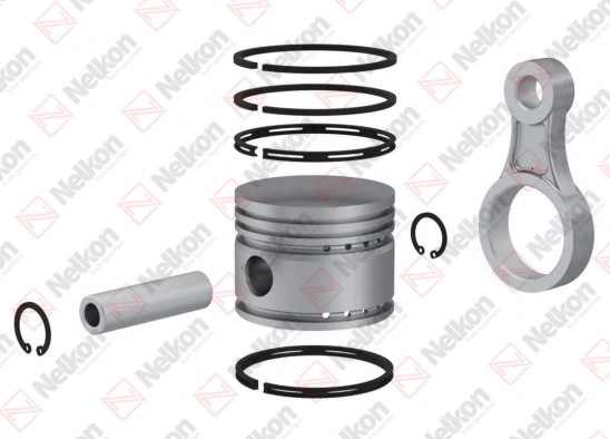 Piston segman kit Ø65.25 mm / 635 076 067